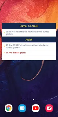 Türkiye Takvimi android App screenshot 4